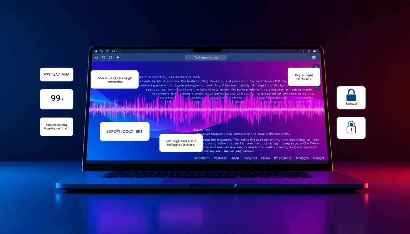 แปลงไฟล์เสียงเป็นข้อความออนไลน์ – รวดเร็ว แม่นยำ และง่ายดาย
