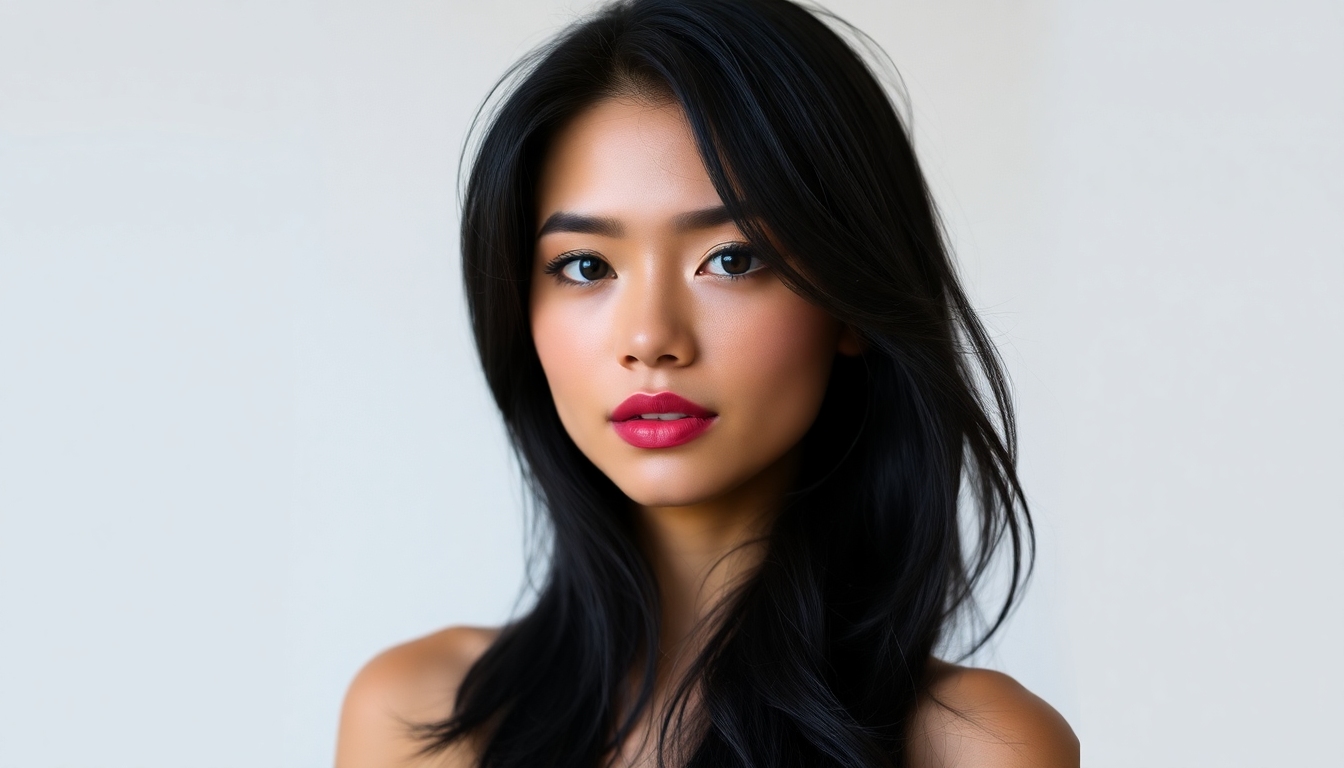 Transform Your Look with the Jet Black Hair Filter