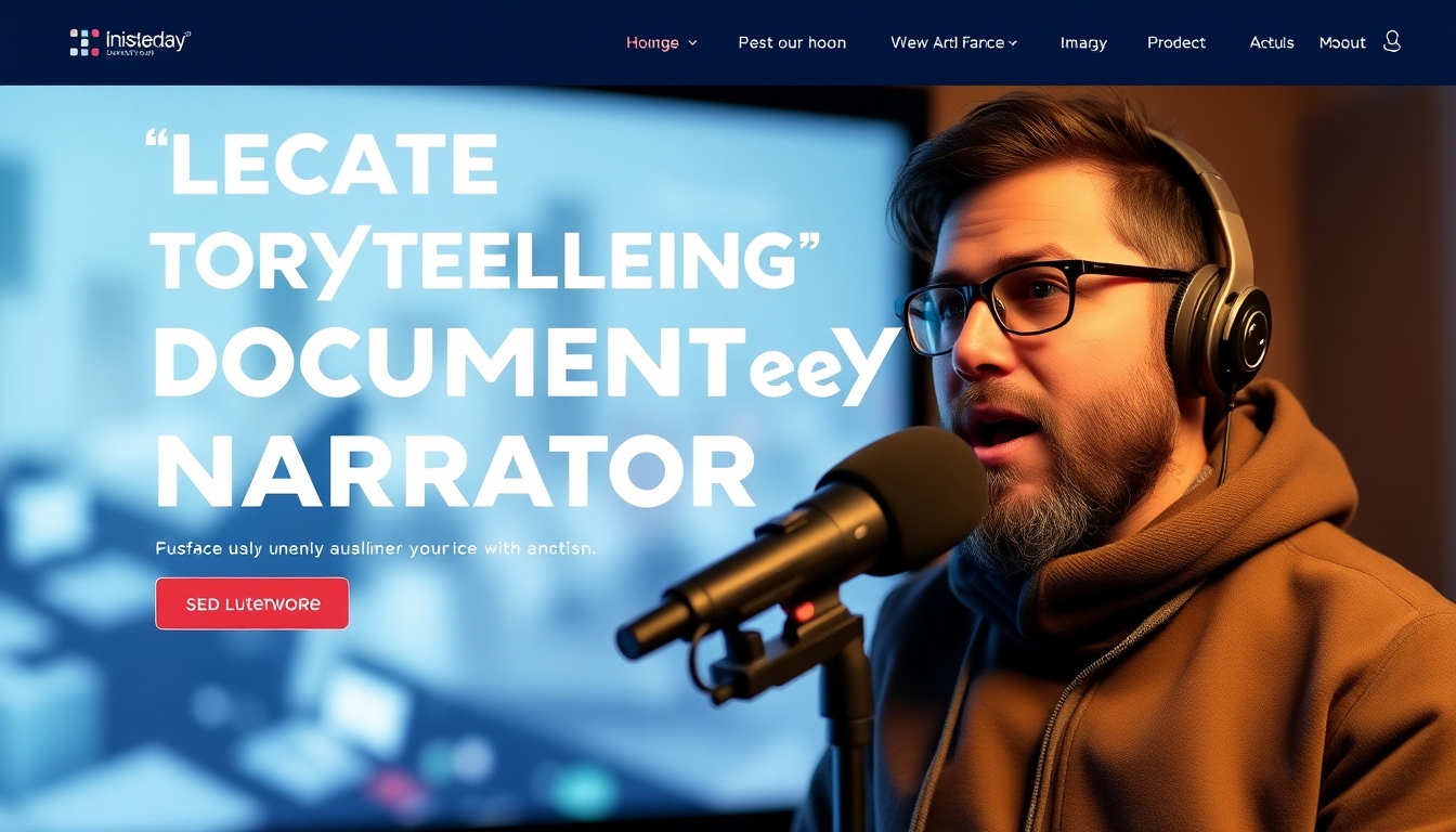 Heben Sie Ihre Erzählkunst mit einem KI-Stimmgenerator für Dokumentarfilme an