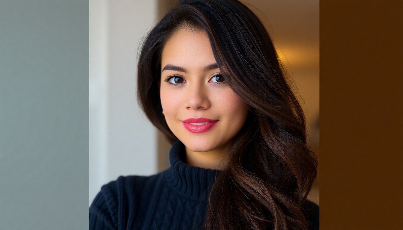 Transform Your Look with Our AI-Powered Dark Brown Hair Filter