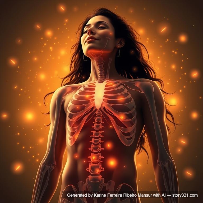 Corpo humano com células boas (carinhas felizes)
