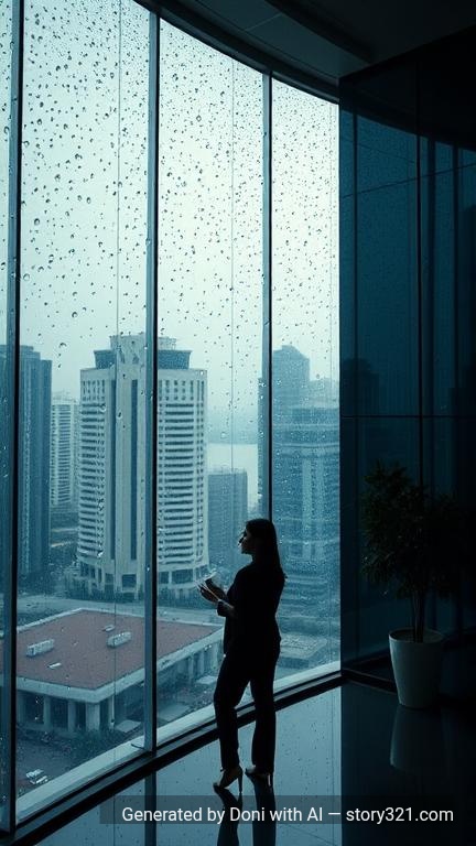 Rain pelted the panoramic windows of Zenith Corp.'s headquarters, reflecting the storm brewing inside Adrian Hartanto. He, the CEO, the golden boy of Jakarta's business world, was completely captivated, and annoyingly so, by a woman who seemed to consistently *dislike* him.