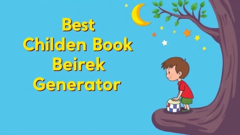 Der beste kostenlose Kinderbuch-Generator: Erstellen Sie im Handumdrehen beeindruckende Geschichten!