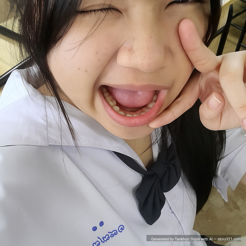 หลับตา อ้าปาก