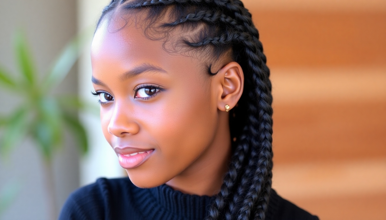 Braided Hair Filter: See Yourself with Stunning Braids Using AI