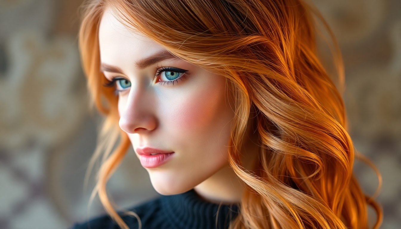 Copper Hair Filter: Instantly Transform Your Look with AI