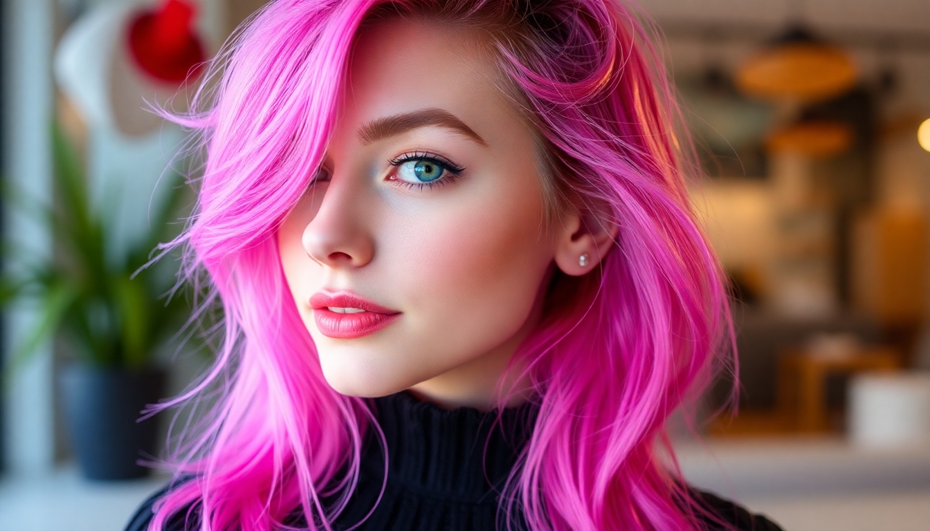 Filtro Capelli Rosa: Vediti in Rosa con l'IA!