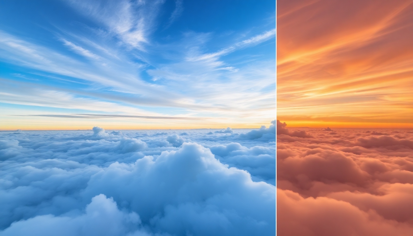 Adicione Instantaneamente Nuvens à Foto com IA: Transforme Seus Céus Hoje!