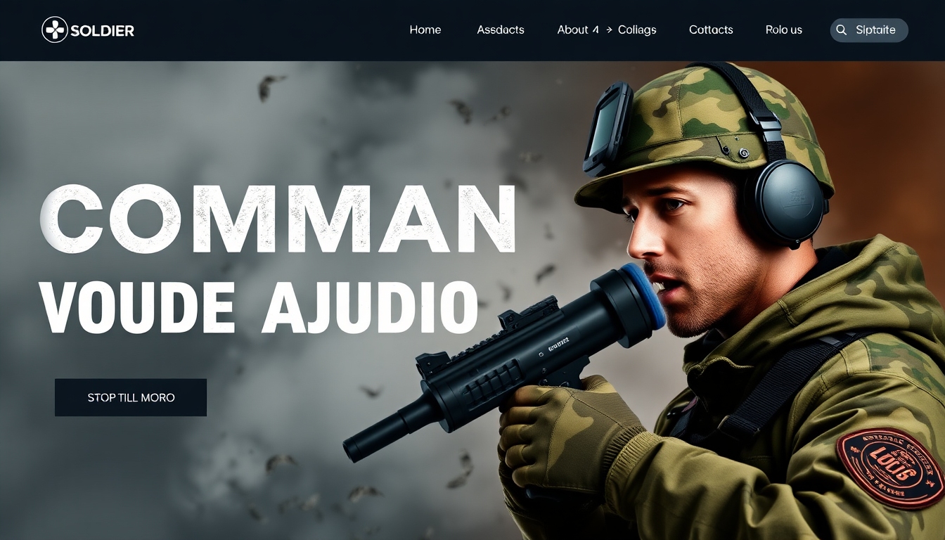 Entfesseln Sie beeindruckendes Audio mit dem Soldier Voice Generator