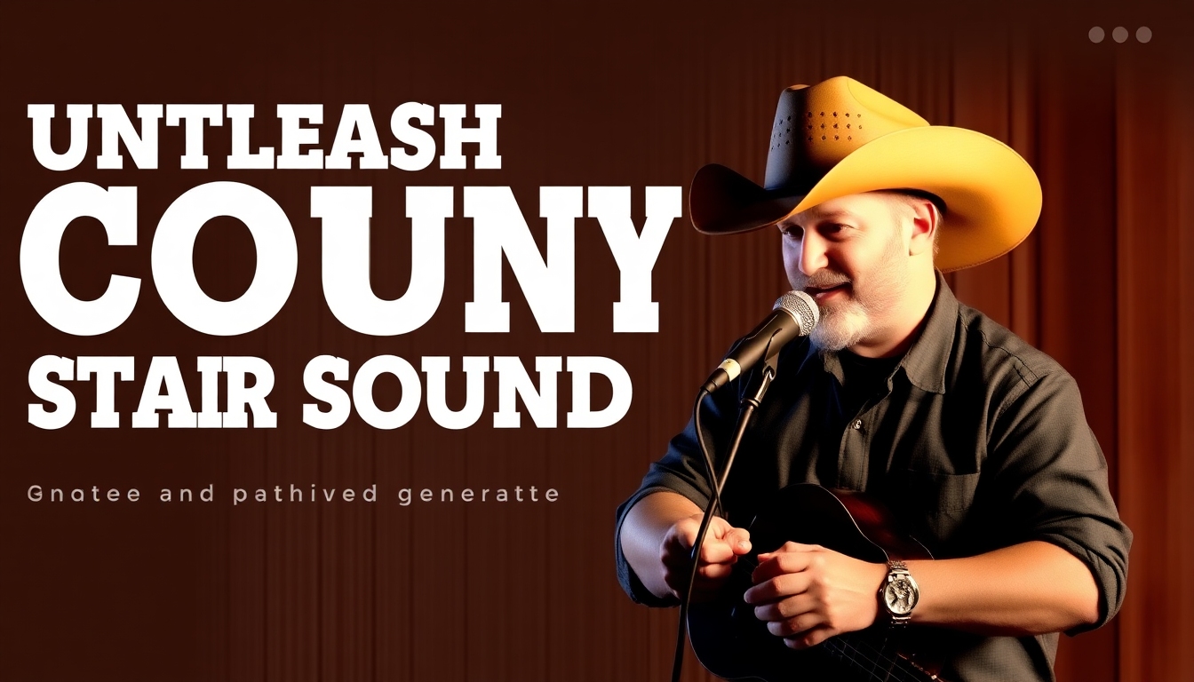 Unleash Authentic Country Sound with the Country Music Star AI Voice Generator