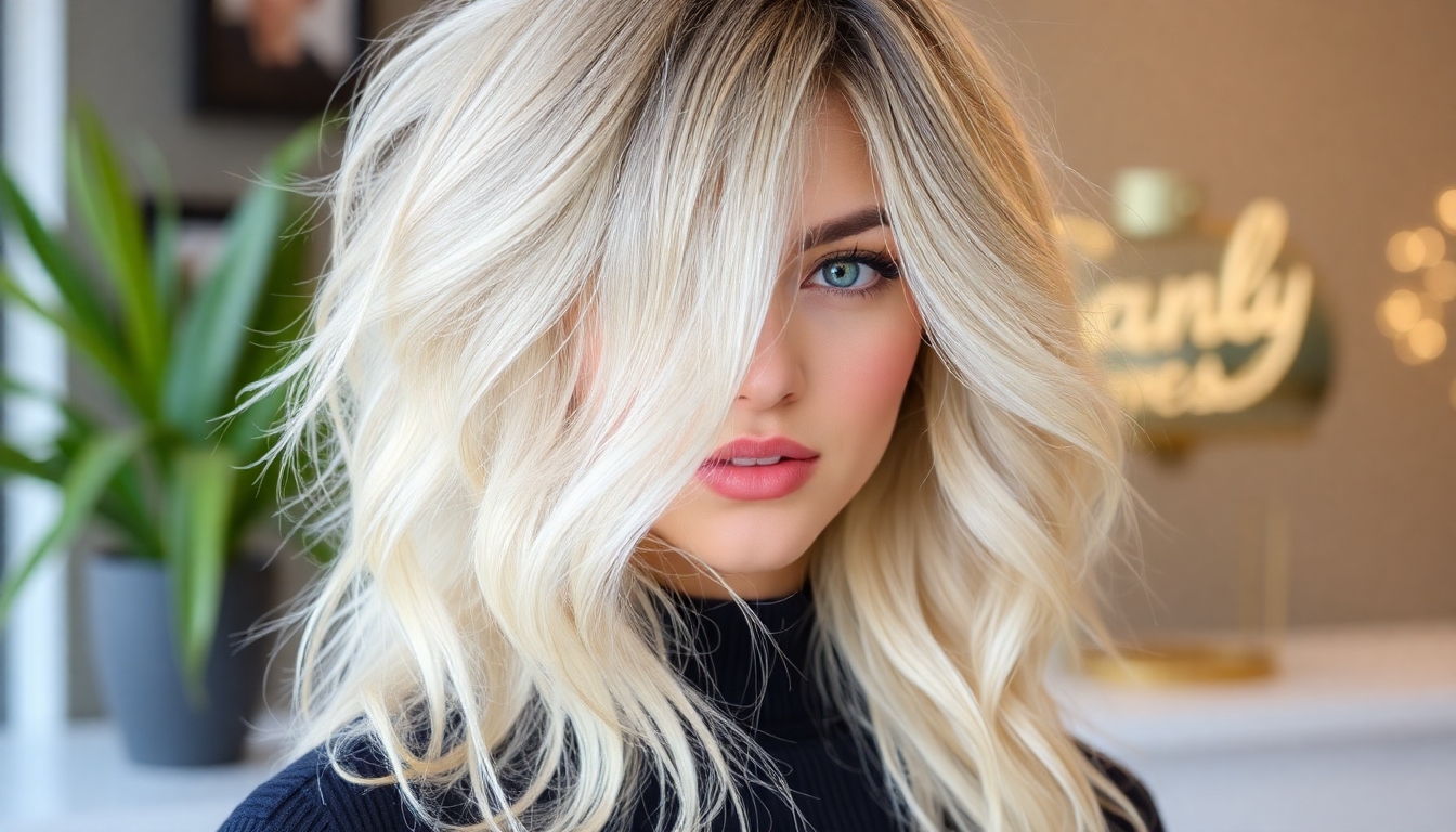Filtro per capelli biondo platino: Vediti in versione biondo platino!