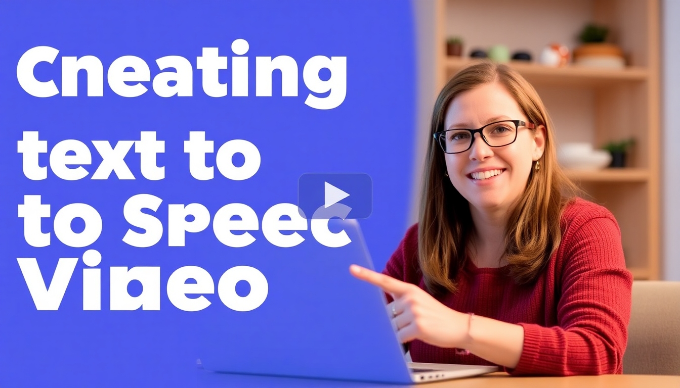 Create Engaging Text to Speech Video Online