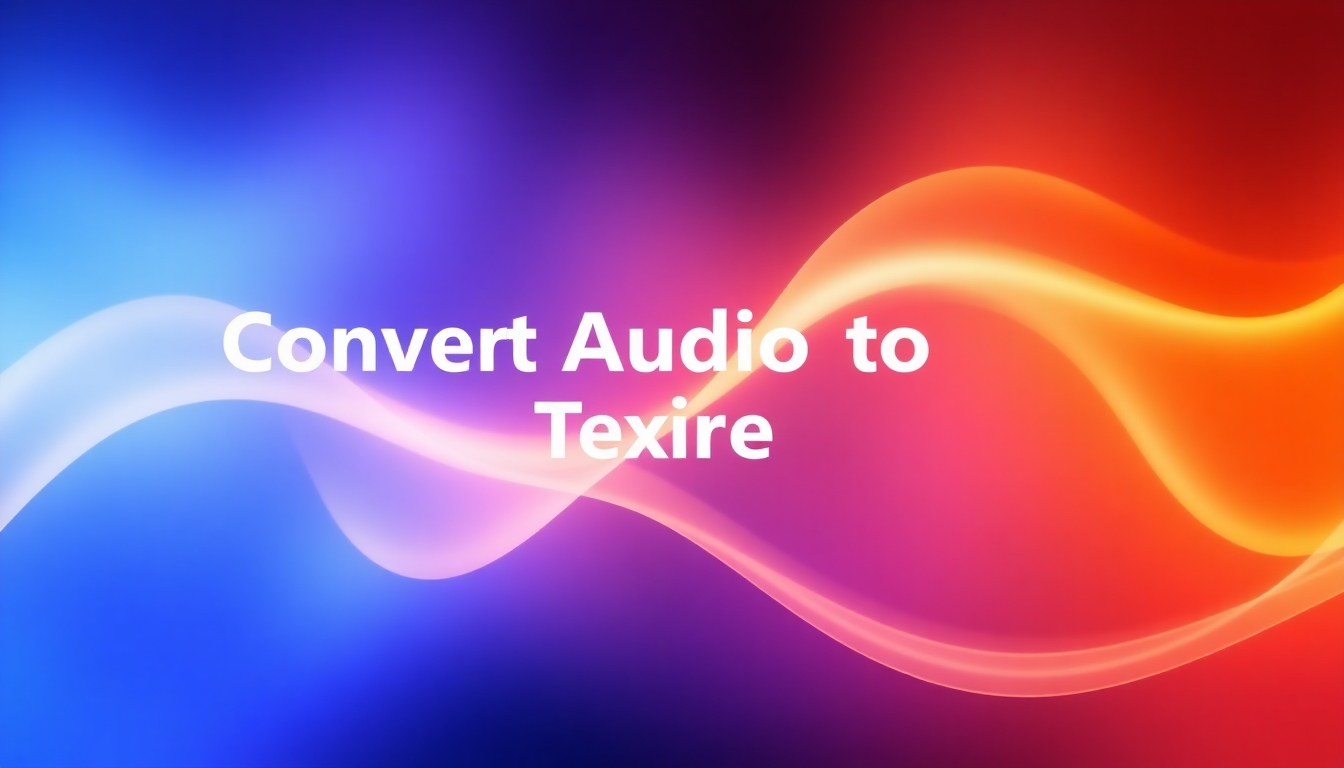 Convert Audio to Text Online – Fast, Accurate, and Easy