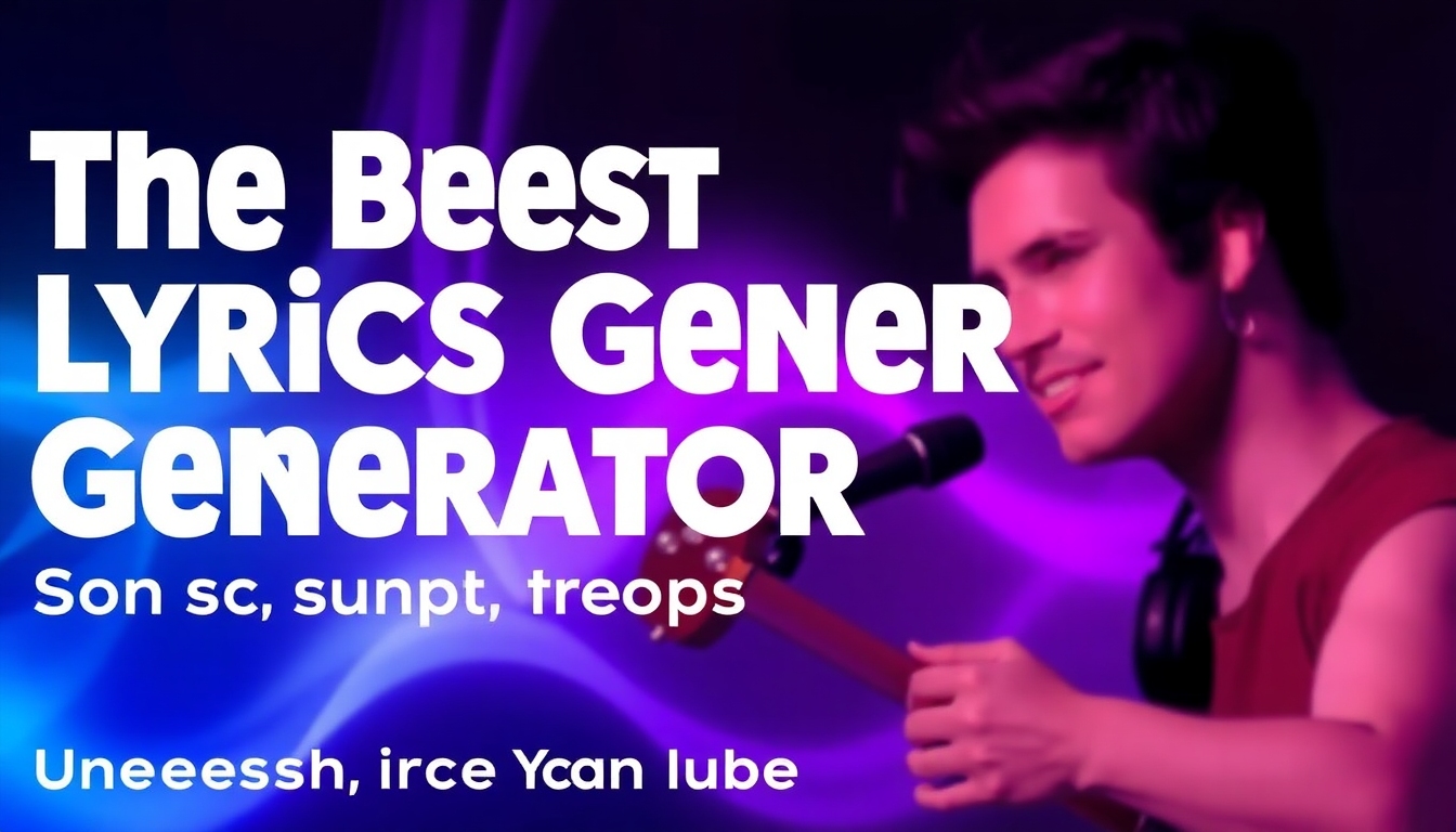 Der beste kostenlose Musiktext-Generator: Entfessle deinen inneren Songwriter!