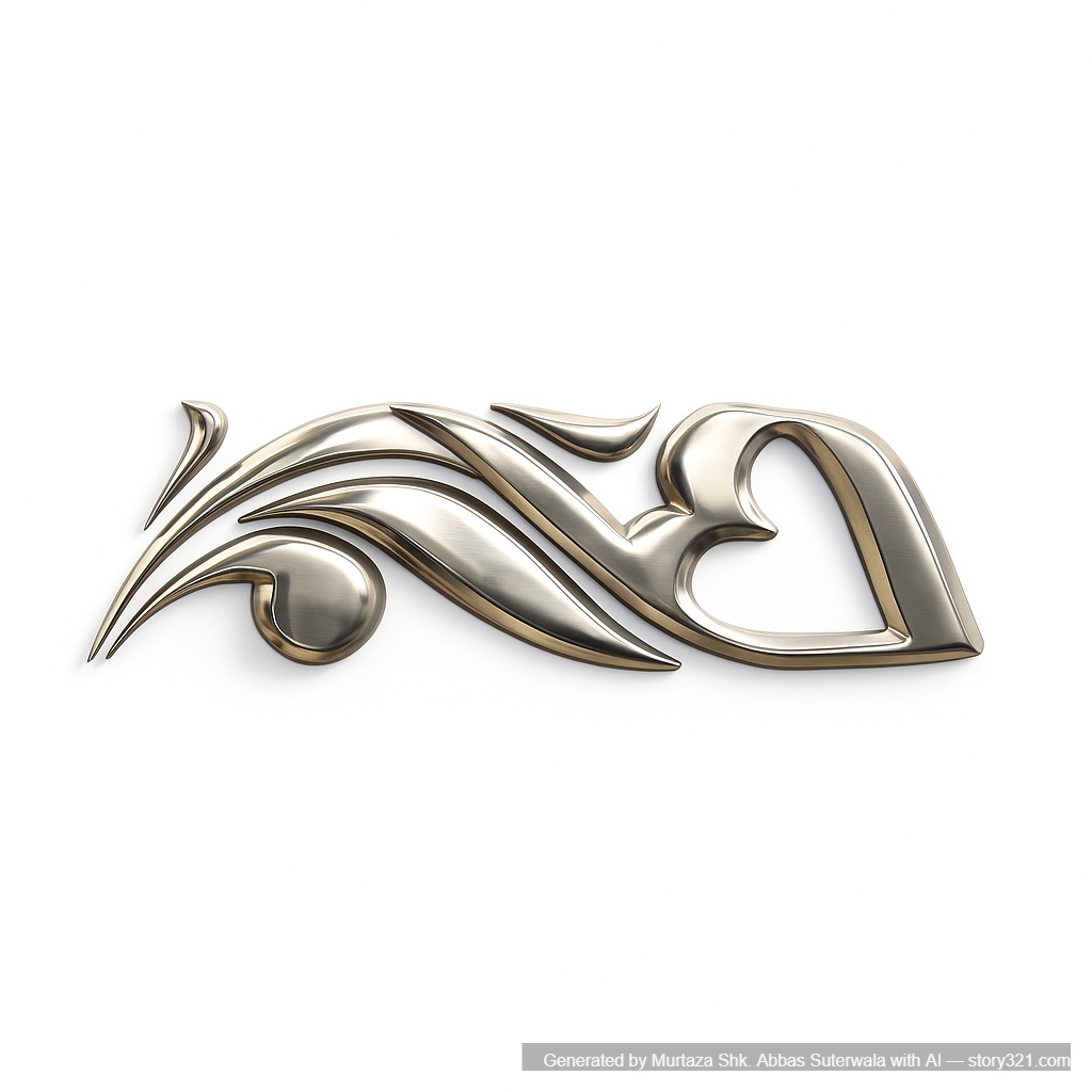 transform the photo into stunning metallic art with a reflective, polished metal surface. The artwork should have a sleek, modern aesthetic with a luminous quality and texture that mimics brushed or polished metal like steel, gold, or chrome. Enhance the details with metallic sheens, reflections, and highlights to create a sophisticated and futuristic look.