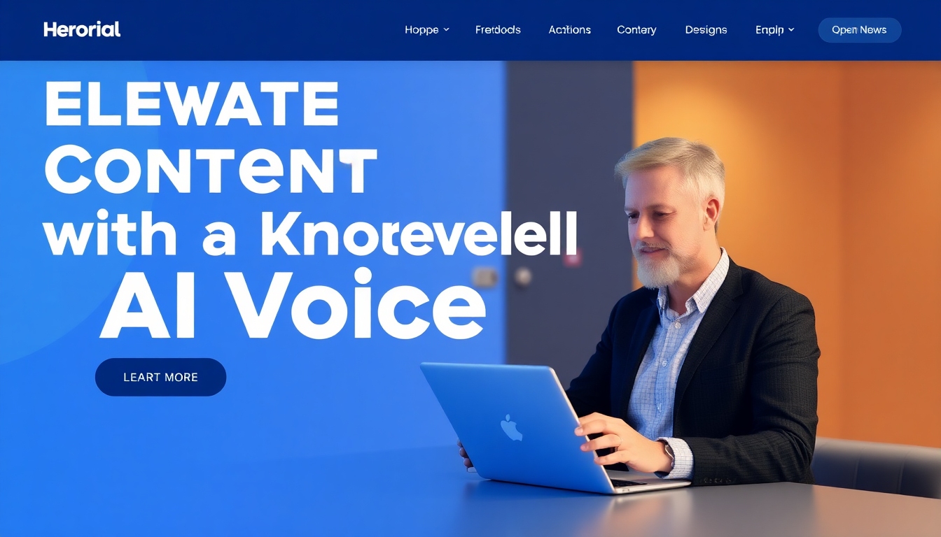 Elevate Your Content with a Knowledgeable AI Voice Generator