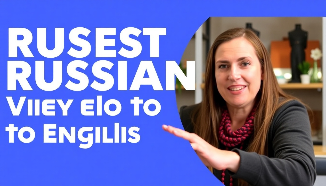 Der beste kostenlose Weg, um russische Videos ins Englische zu übersetzen: Verstehen Sie sofort jedes Video!