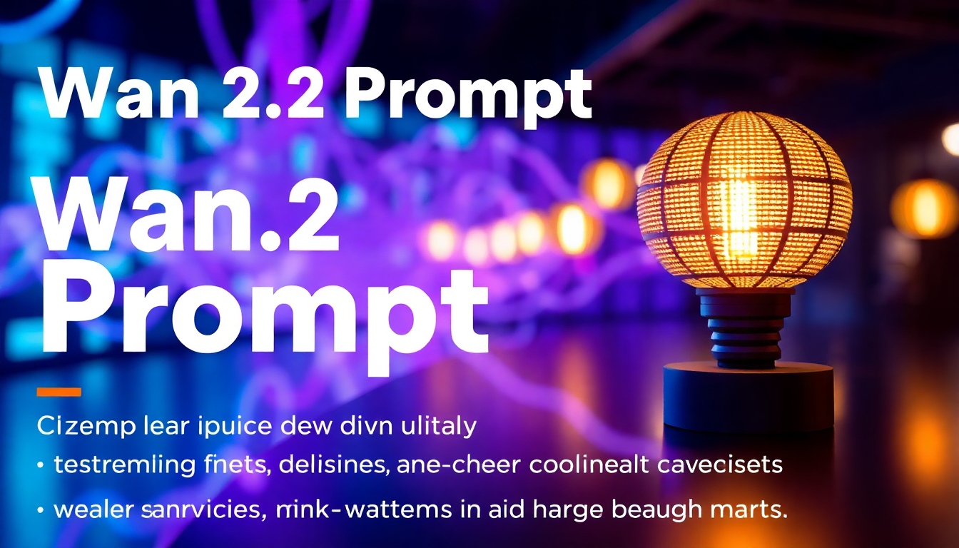 Wan 2.2 プロンプト：完全ガイド、ヒント、例、およびツール