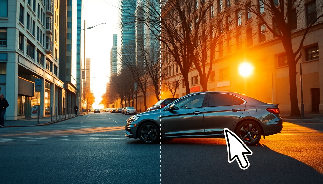 AI로 사진에서 자동차 제거