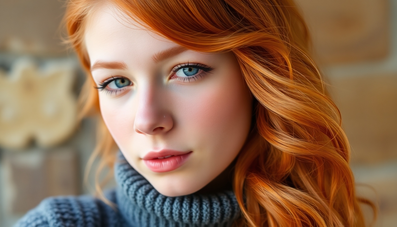 Transform Your Look with Our AI Ginger Hair Filter