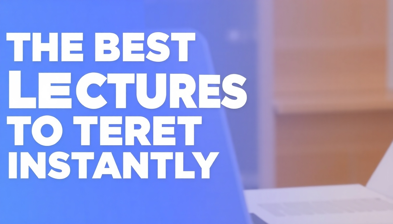 The Best Free Tool to Transcribe Lectures to Text Instantly
