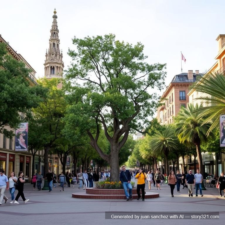la Ramblas de Barcelona