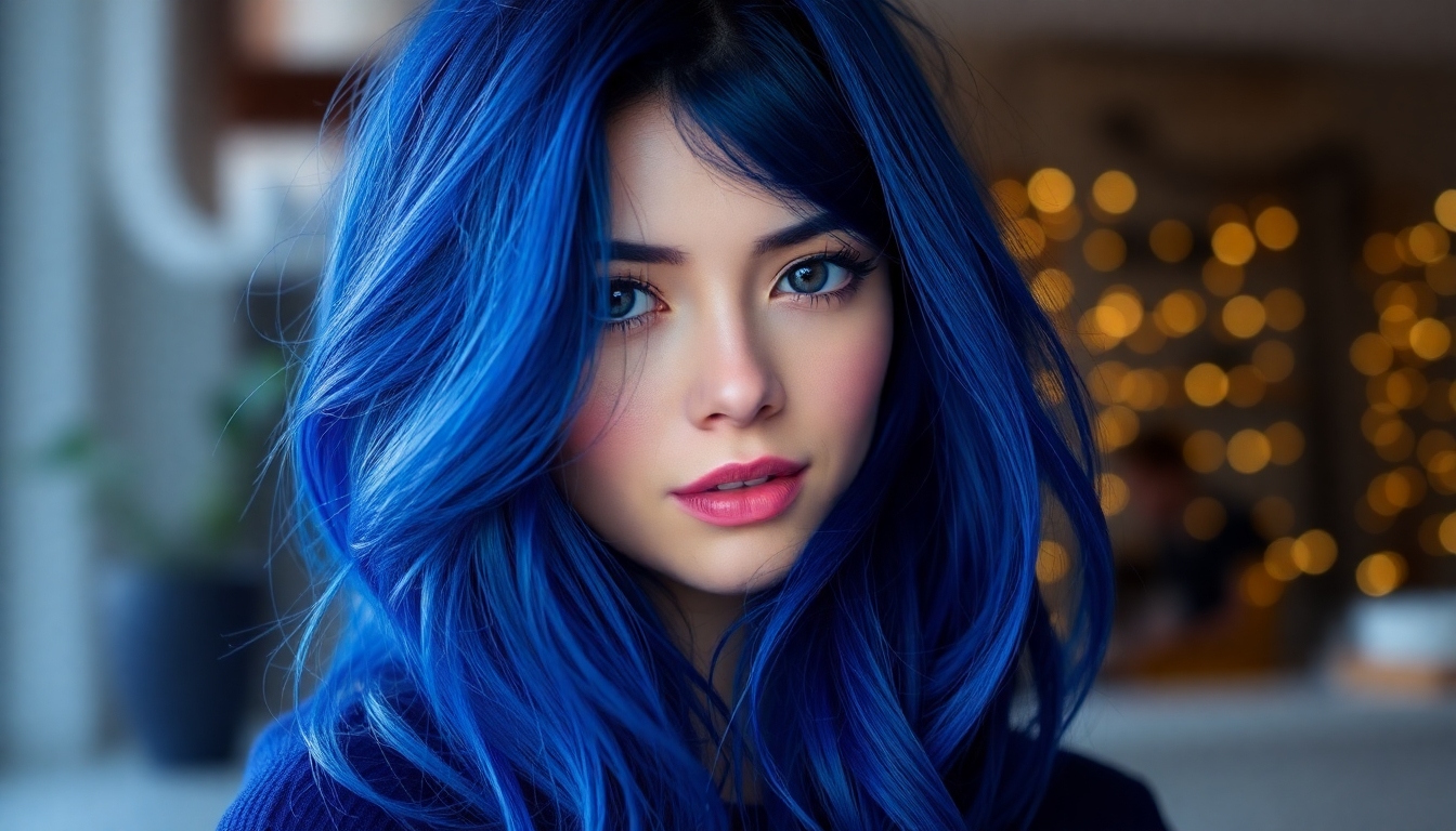 Dark Blue Hair Filter: See Yourself in Stunning Shades of Blue