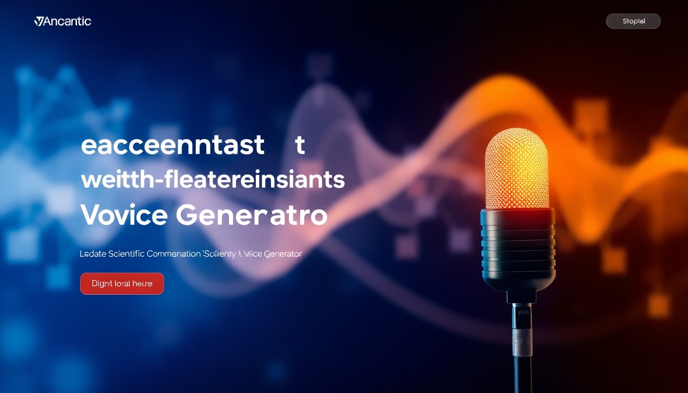 Elevate Scientific Communication with the Leading Scientific AI Voice Generator