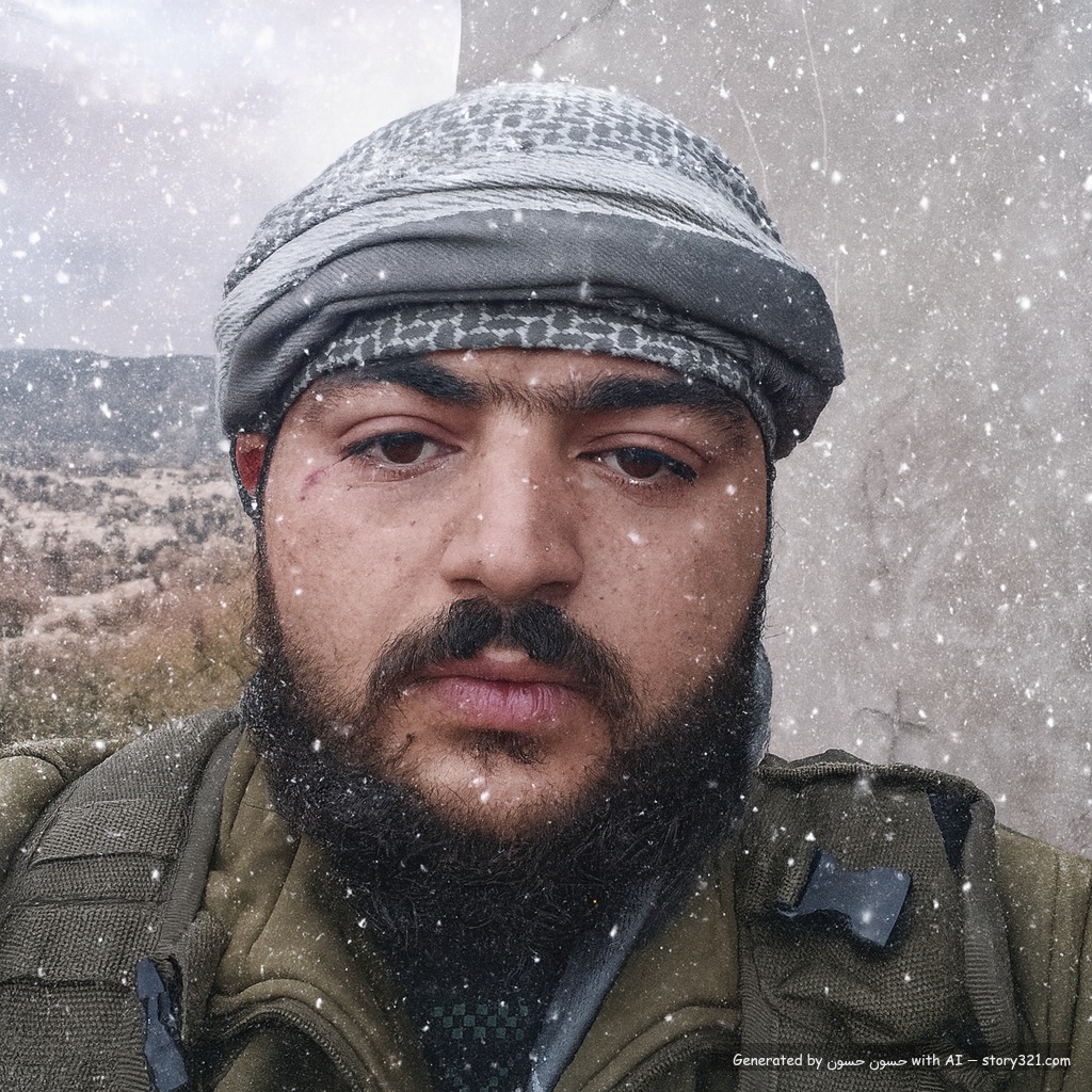 add realistic falling snow to the photo, creating a winter scene. Make the snow look natural and integrated with the environment.