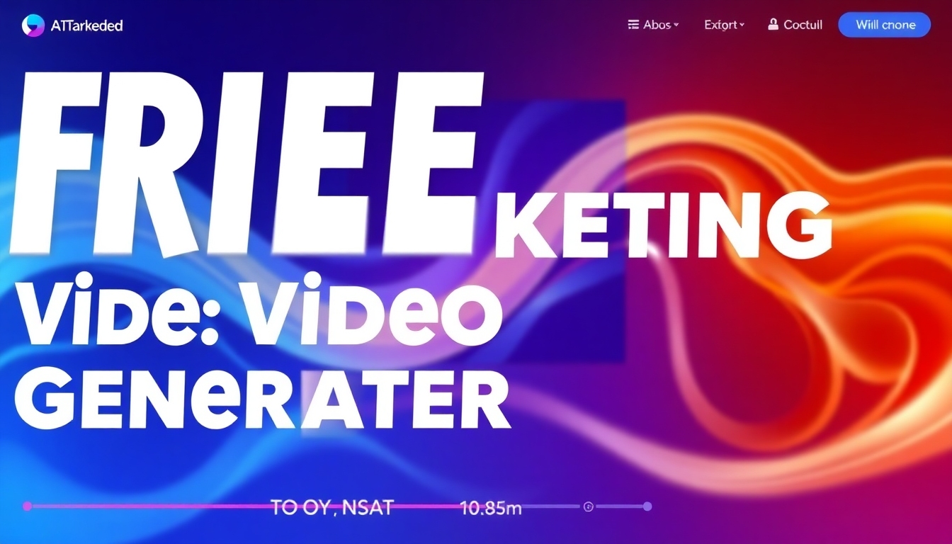 Der beste kostenlose KI-Marketing-Video-Generator: Erstellen Sie sofort beeindruckende Videos!