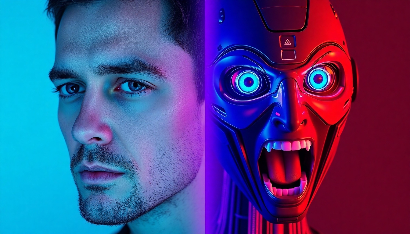 Effet Visage Effrayé IA