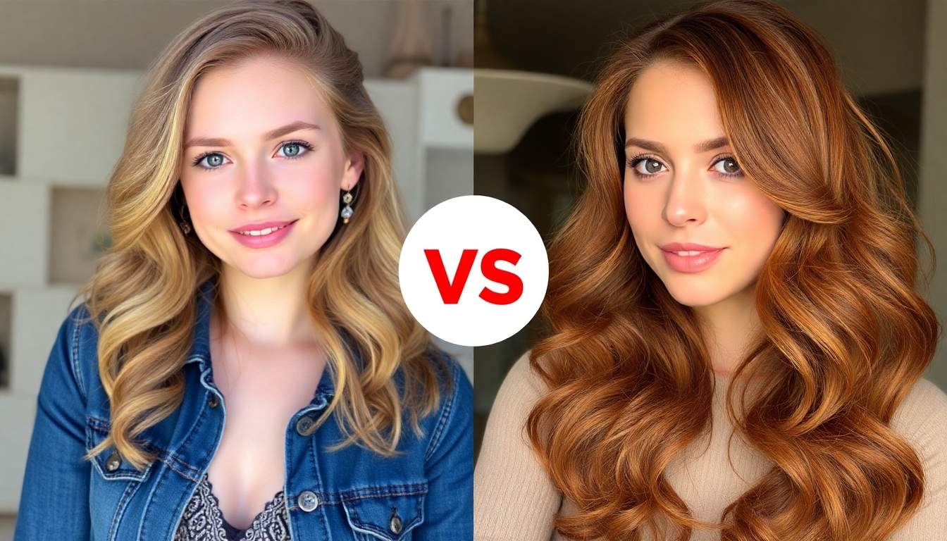Filtro Capelli Color Auburn: Trasforma Istantaneamente il Tuo Look con l'AI