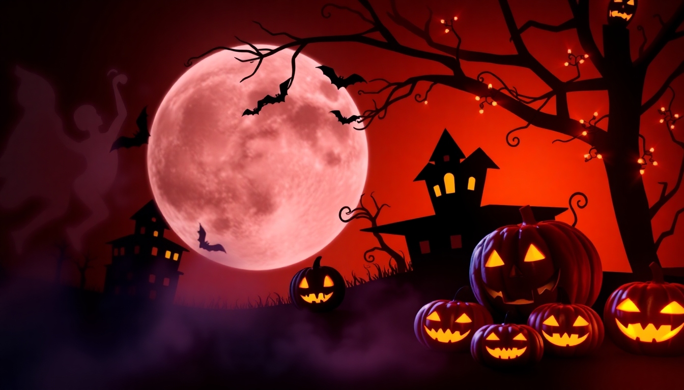 Gør dine billeder uhyggelige: Tilføj Halloween-baggrund til foto med Story321!